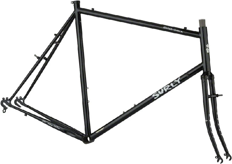 Bicycle brake disc-Surly Cross Check 64cm Frameset Gloss Black