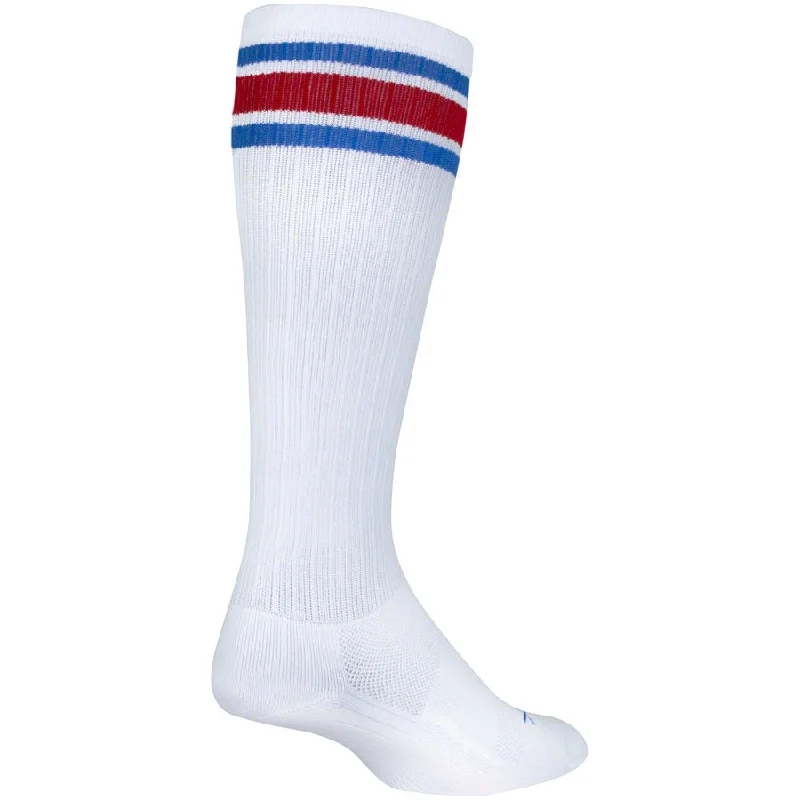 Cycling torch bright-Tubular SGX Bike Socks - White