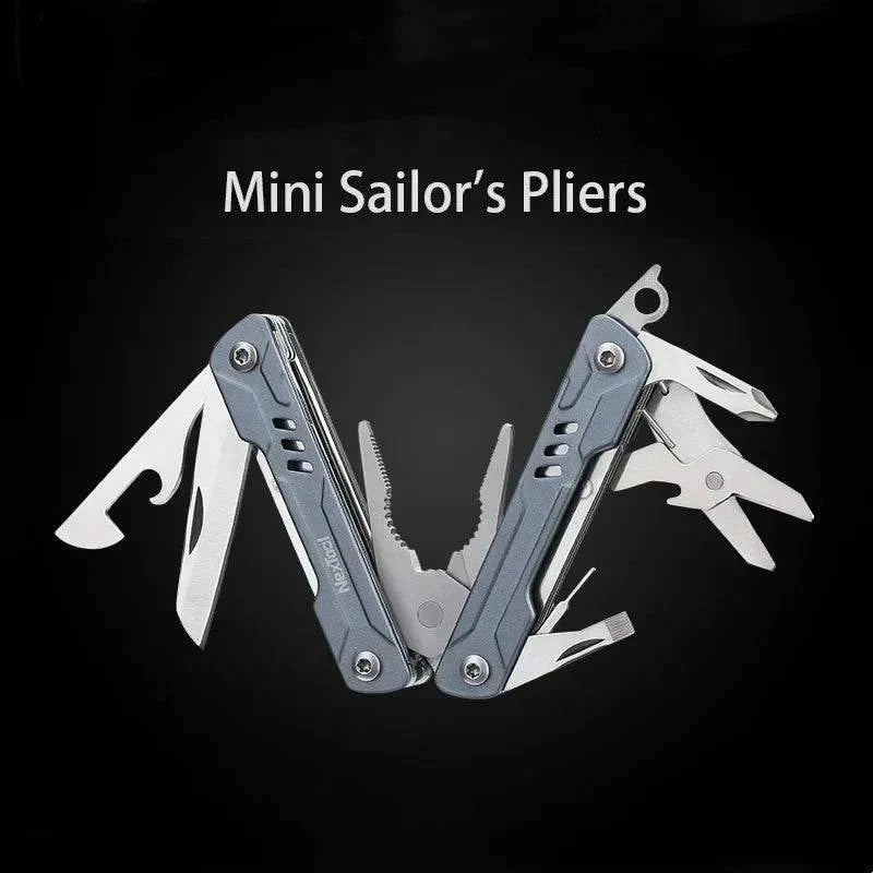 Bike wheel lube-NexTool Mini Sailor 11-In-1 Multi-Function Tools 6.7cm Pocket Multitool Pliers Multi-tool Tools Retrieve Card Pin Opener Knife