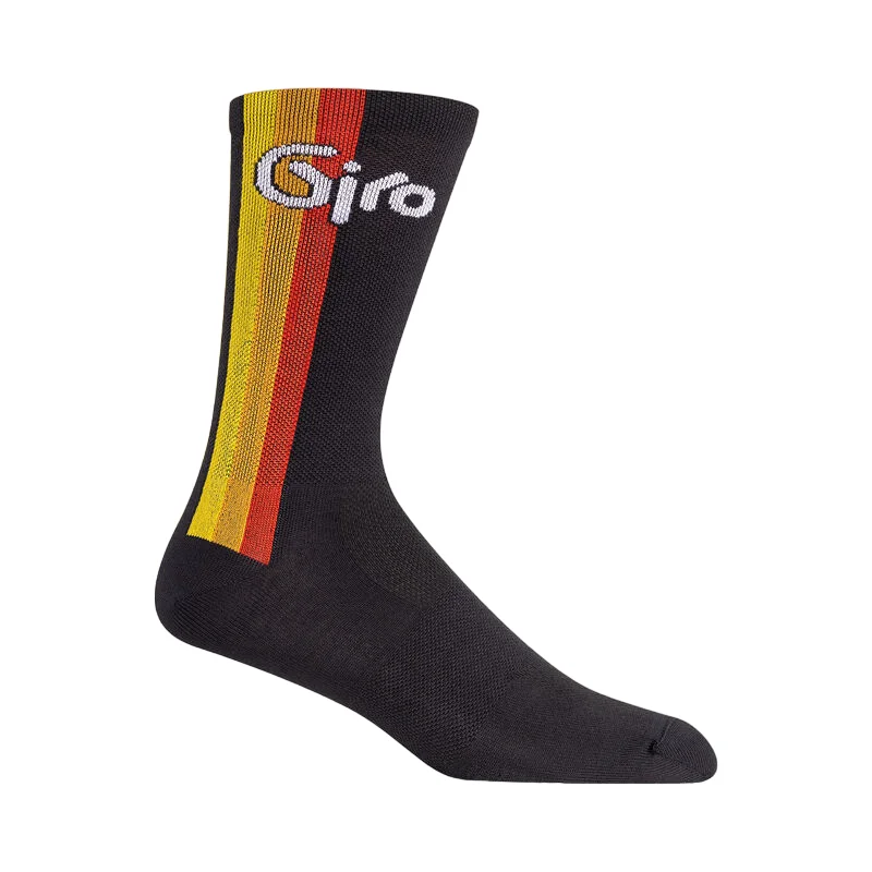 Road bike tubes-Giro Seasonal Merino Wool Sock - '85 Black