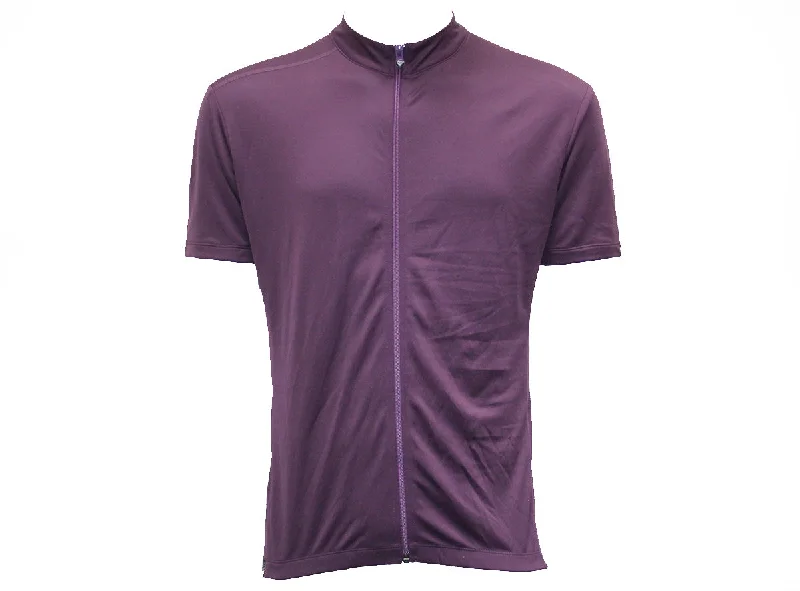 Bicycle haul straps-Sombrio Canvas Tradition 3 Pocket Short Sleeve Jersey - Plum