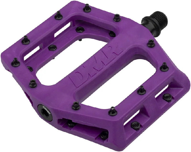 Bicycle leg stand-DMR V11 Pedals - Platform Composite 9/16" Purple