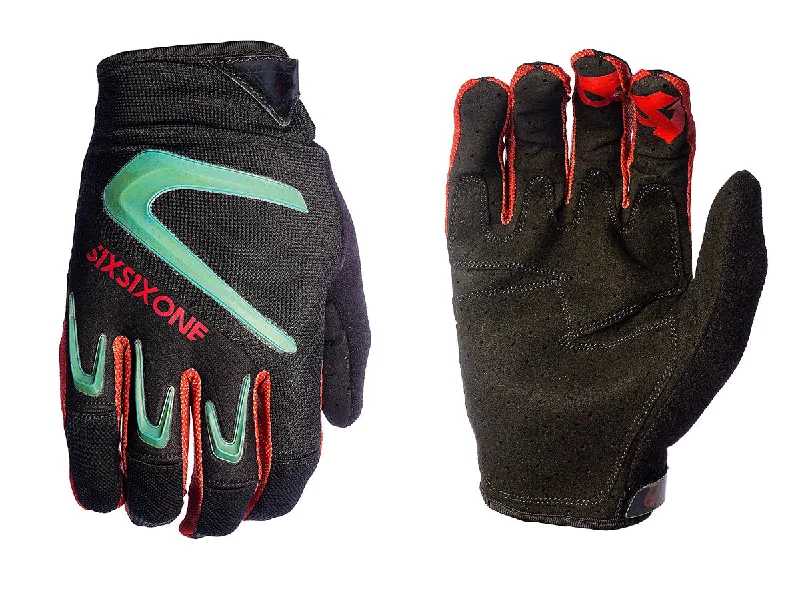 Road bike tubes-661 Rage MTB Glove - Teal