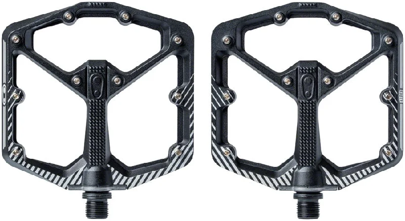 Bicycle chain checker-Crankbrothers Stamp 7 Danny MacAskill Edition Pedals - Platform Aluminum 9/16" BLK Large