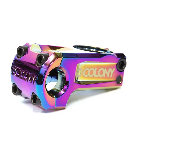 Bicycle stem grip-Colony Official Stem FL - Rainbow