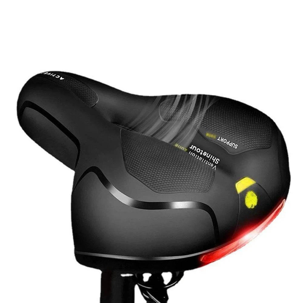 Bicycle back mount-Bike Seat Comfortable & Breathable Bicycle Saddle Cushion Water-Resistant with Dual Shock Absorbing for MTB Mountain Road Bike