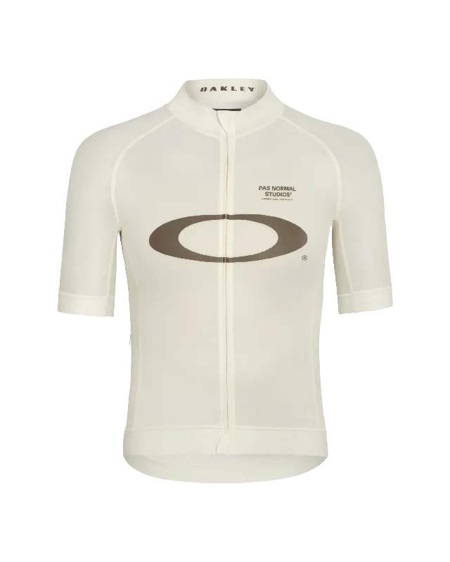 Cycling shoulder pads-Oakley x Pas Normal Studios Mechanism Jersey - Off White