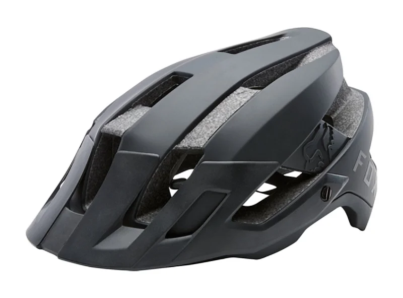 Bicycle gear wire-Fox Racing Flux MTB Helmet - Black - 2019