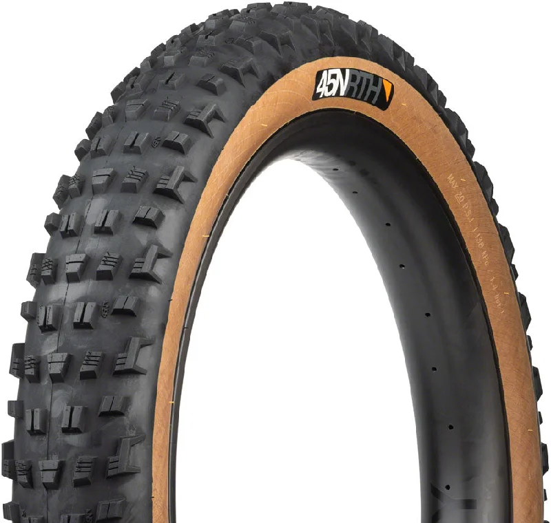 Bike horn electric-45NRTH Vanhelga Tire - 27.5 x 4.5 Tubeless Folding Tan 60 TPI