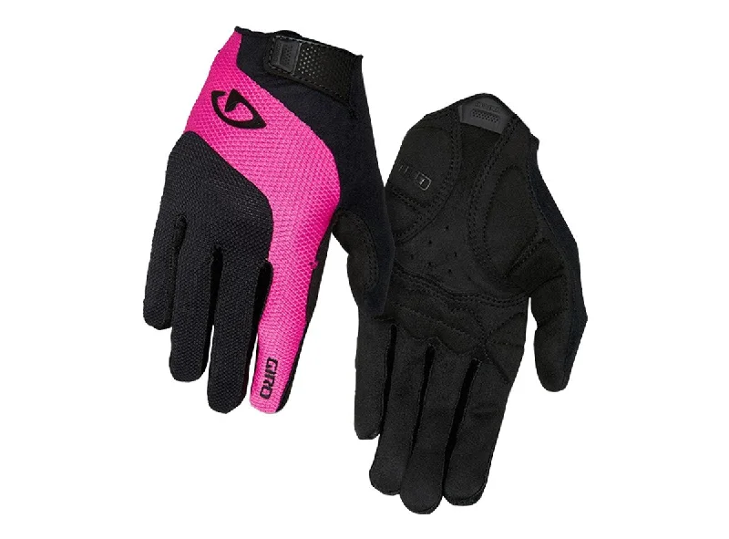 Bike wheel polish-Giro Tessa LF Road Cycling Glove - Womens - Black-Pink