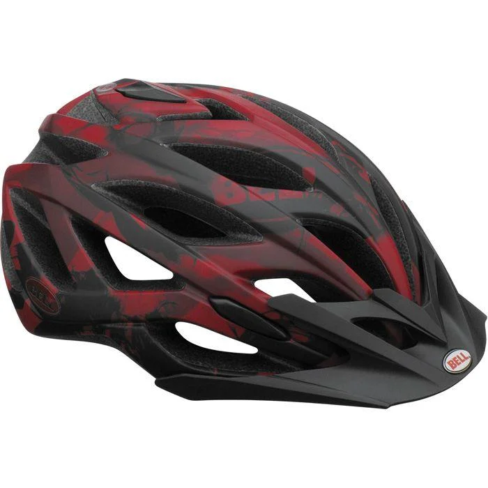 Mountain bike hubs-Bell Sequence MTB Helmet - Matt Red Exhaust