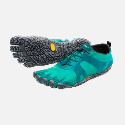 Cycling safe tape-Vibram V-Alpha Women shoe Teal/Blue