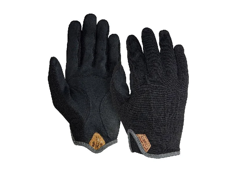 Cycling rain shield-Giro D'Wool Road Cycling Glove - Black