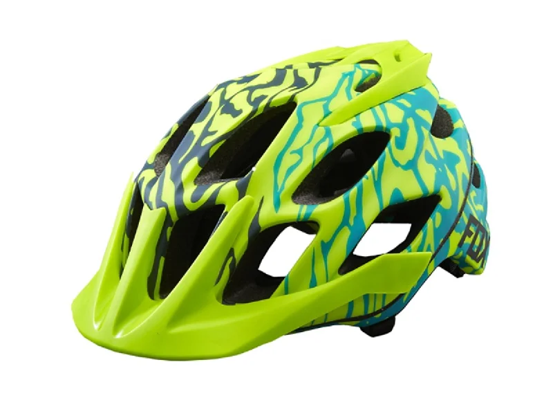 Bike wheel beams-Fox Racing Flux MTB Helmet - Womens - Green