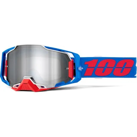 Cycling water pack-100% ARMEGA GOGGLE - IRONCLAD (SILVER MIRROR)