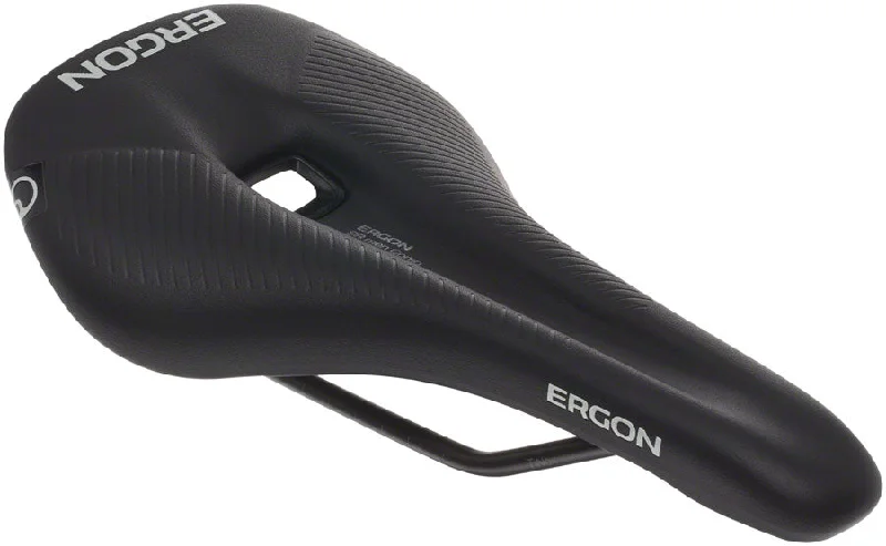 Cycling shade glasses-Ergon SR Comp Saddle - Titanium Black Mens Medium/Large