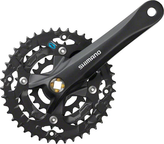 Bicycle tire stem-Shimano Alivio Crankset