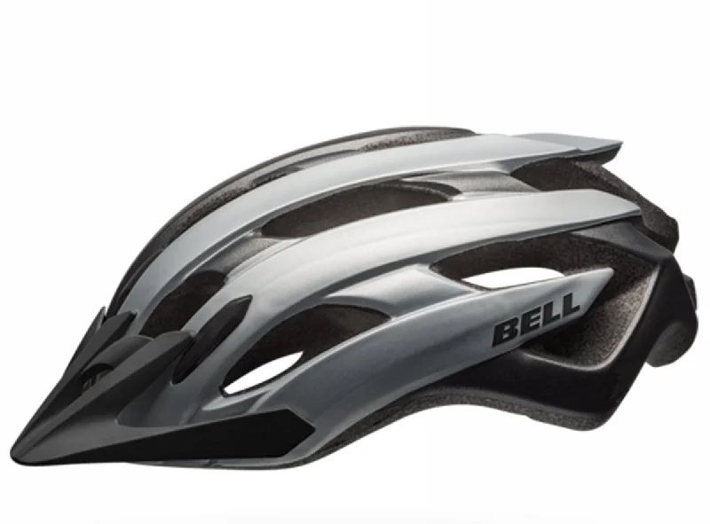 Mountain bike chainset-Bell Event XC Helmet - Matt Silver-Gunmetal