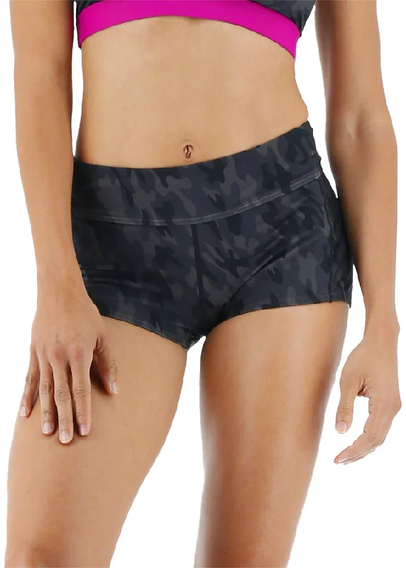 Bike seat gel-TYR Blackout Camo Boyshort