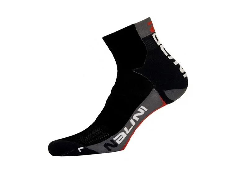 Bicycle side rack-Nalini Pro Palustris Cycling Socks – Black – Choose Size