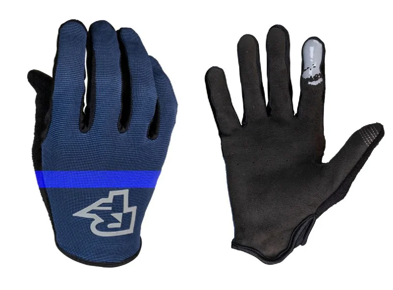 Bicycle top rack-Race Face Trigger MTB Glove - Navy