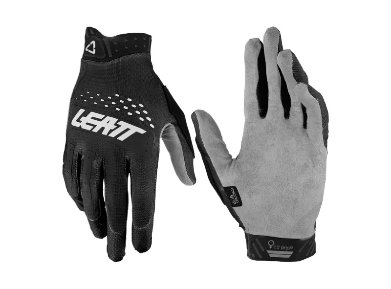 Bike tire meter-Leatt MTB 1.0 GripR MTB Glove - Womens - Black - 2022