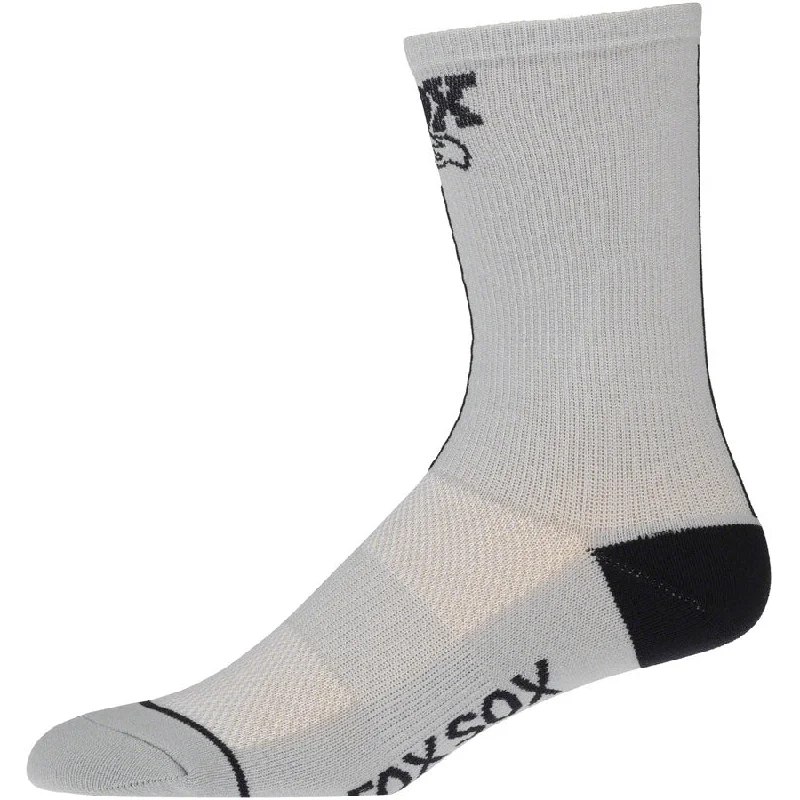 Mountain bike drivetrain-Transfer Coolmax Bike Socks - Gray