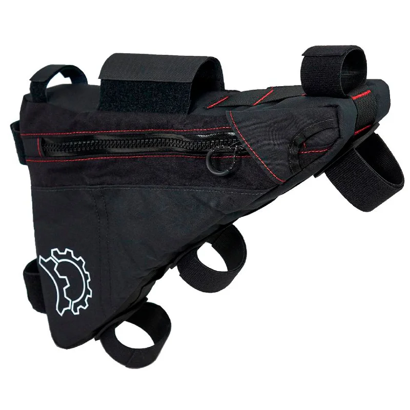 Bicycle tool pouch-Revelate Designs Rifter Frame Bag, Black