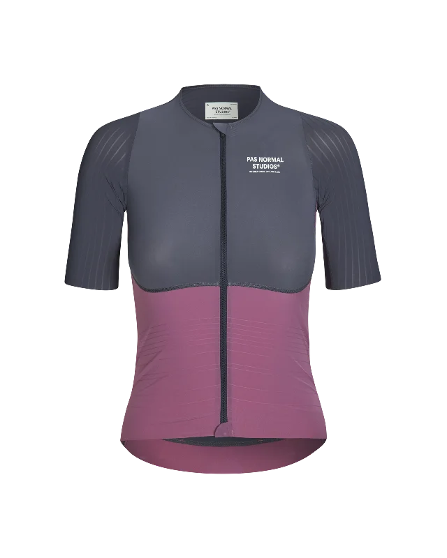 Bicycle haul rack-Women's Mechanism Pro Jersey - Dark Navy / Mauve