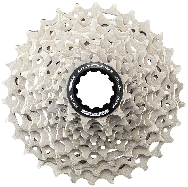 Road bike chainset-Shimano Ultegra CS-R8101 Cassette - 12-Speed 11-30t Silver