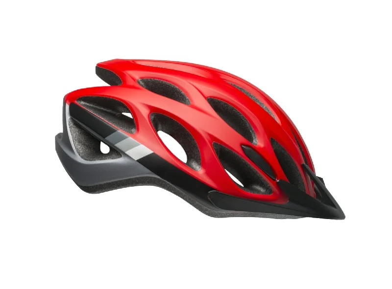 Bike chain scrubber-Bell Traverse MTB Helmet - Speed Matt Crimson-Black-Gunmetal - 2019