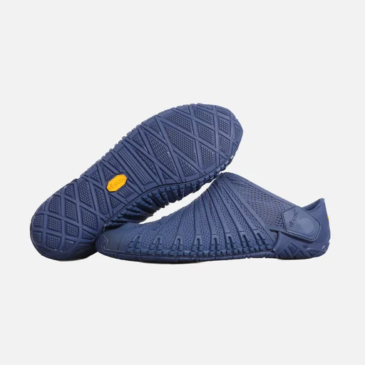 Bicycle derailleur wire-Vibram Furoshiki Knit Low Mens Lifestyle Shoe - Blue