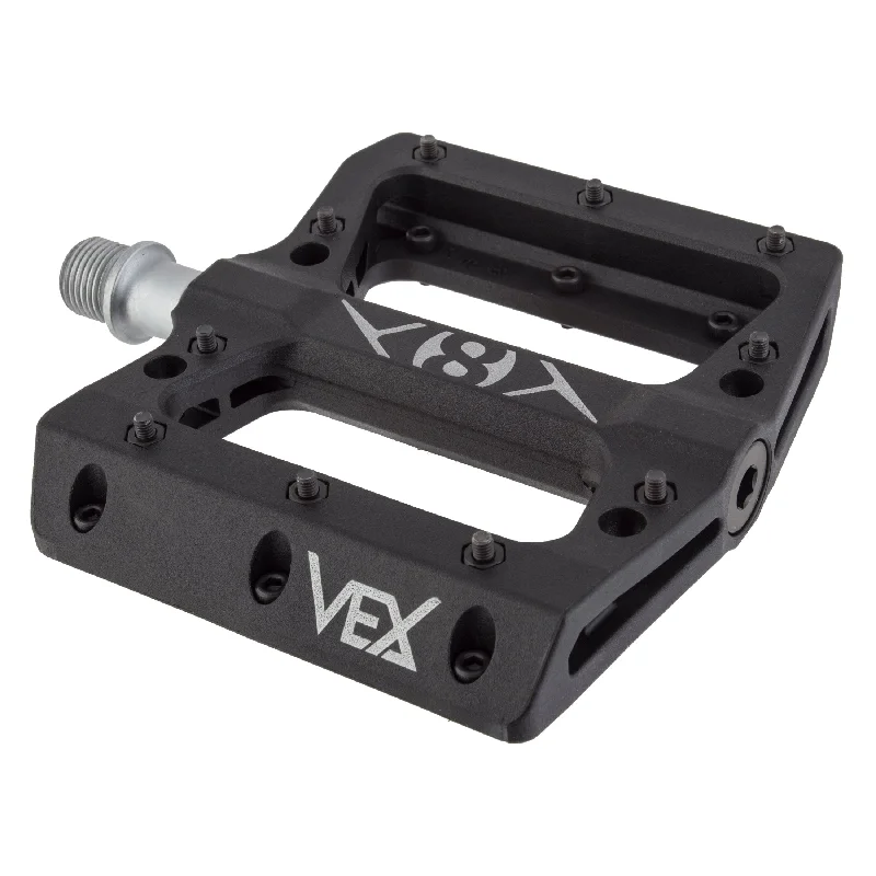 Bicycle gear chain-Origin 8 Vex Platform Pedals - Black