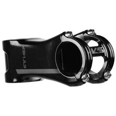 Cycling water flask-Ks Stem,Ether,Alloy,50Mm,Blk 31.8X0X50,Forged&Cnc,Ti Bolts Ether Forged Stem Kindshock Stems