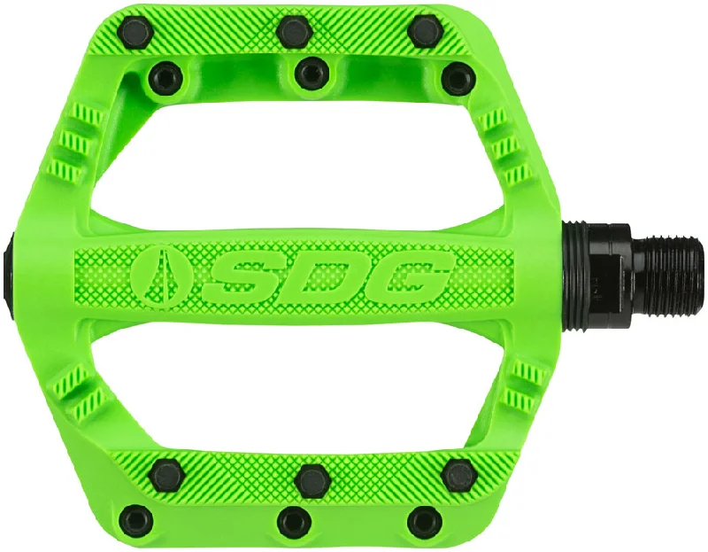 Bicycle tire insert-SDG Slater Pedals Neon Green