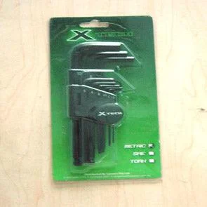 Bicycle rack mount-X-TECH ALLEN KEY SET 9PS METRIC