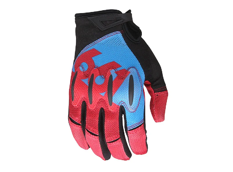 Bike wheel nipples-661 Evo II MTB Glove - Blue-Red