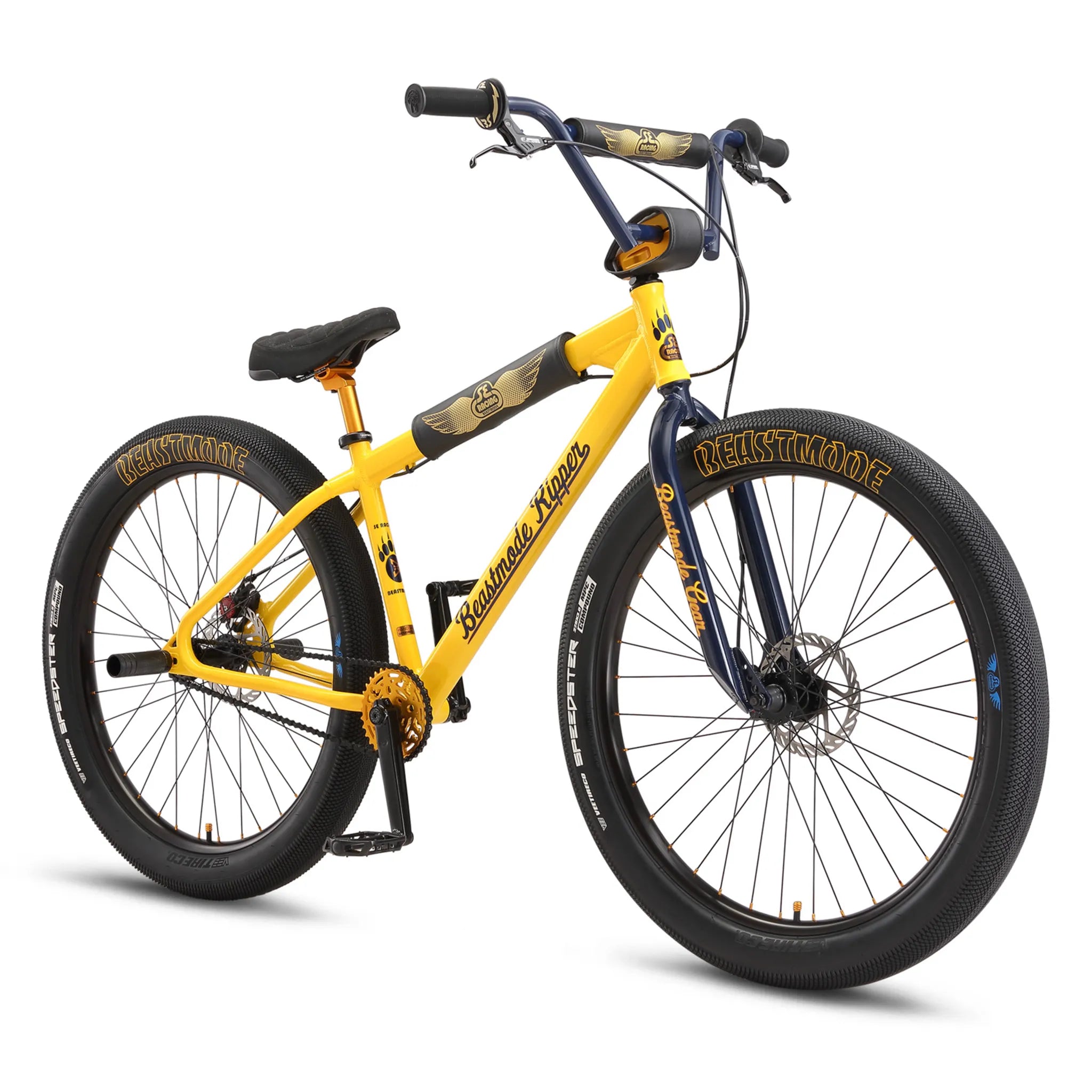 Bicycle basket rear-SE BIKES Beast Mode Ripper 27.5+ Yellow