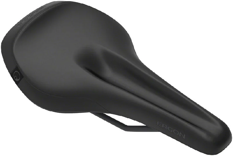 Bicycle side rack-Ergon SM E-Mountain Core Prime Saddle - Stealth Womens Medium/Large