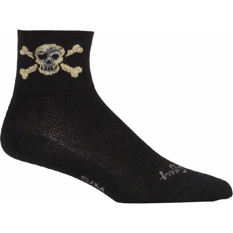 Cycling shade scarf-Classic Pirate Cycling Socks - 3 inch