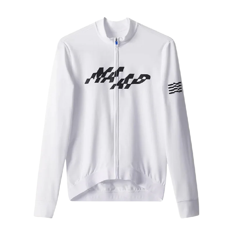 Bike wheel shine-Fragment Thermal LS Jersey 2.0 - White