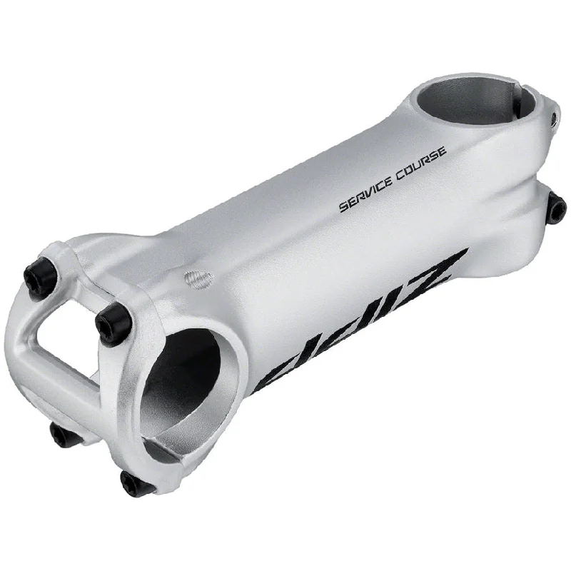 Bike chain cover-Service Course Bike Stem - 31.8 Clamp, +/-25, 1 1/8", Aluminum, Silver