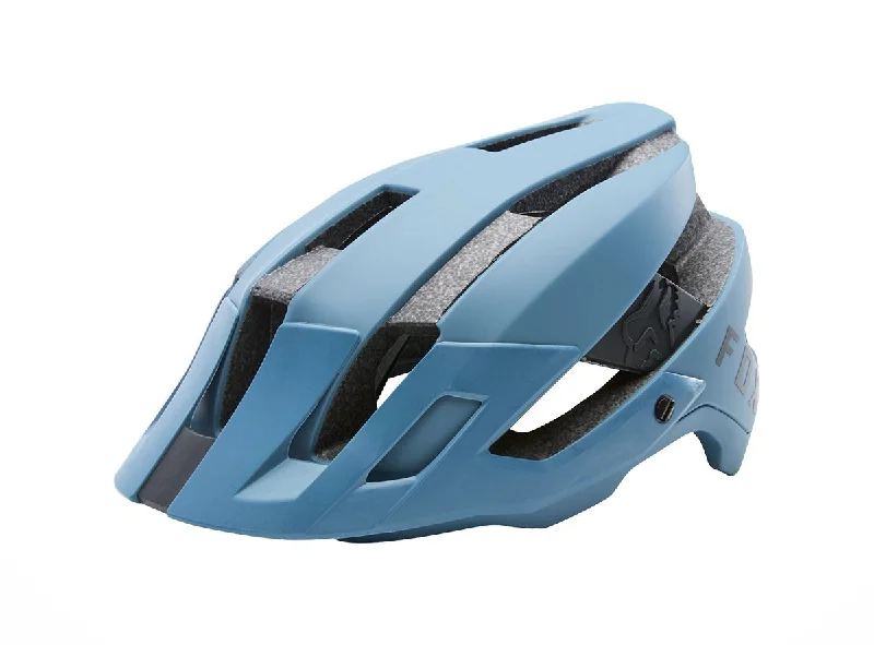 Cycling shade scarf-Fox Racing Flux MTB Helmet - Slate Blue - 2018