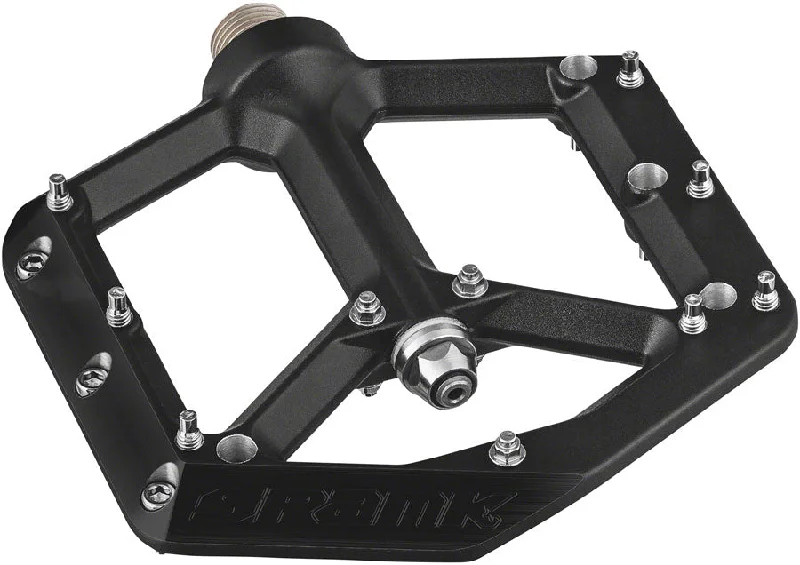 Bicycle garage hook-Spank Spike Pedals - Platform Aluminum 9/16" Black