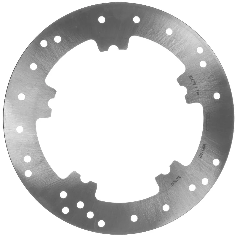 Bicycle brake rotor-MTX BRAKE DISC SOLID TYPE - FRONT