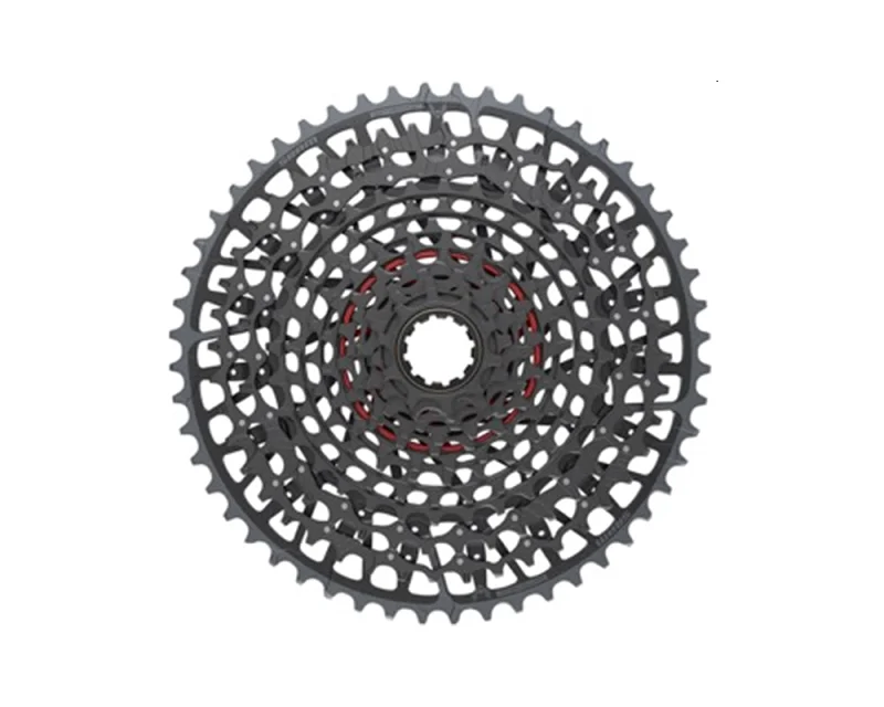 Road bike chainset-SRAM X0 EAGLE T-TYPE XS-1295 CASSETTE - 12-SPEED, 10-52T, FOR XD DRIVER, BLACK