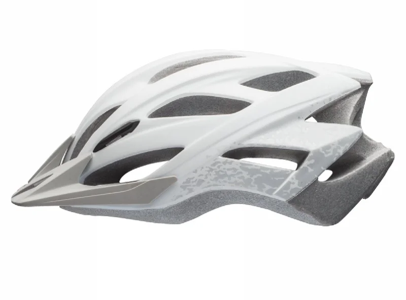 Bell Slant MTB Helmet - Matt White-Silver Braille