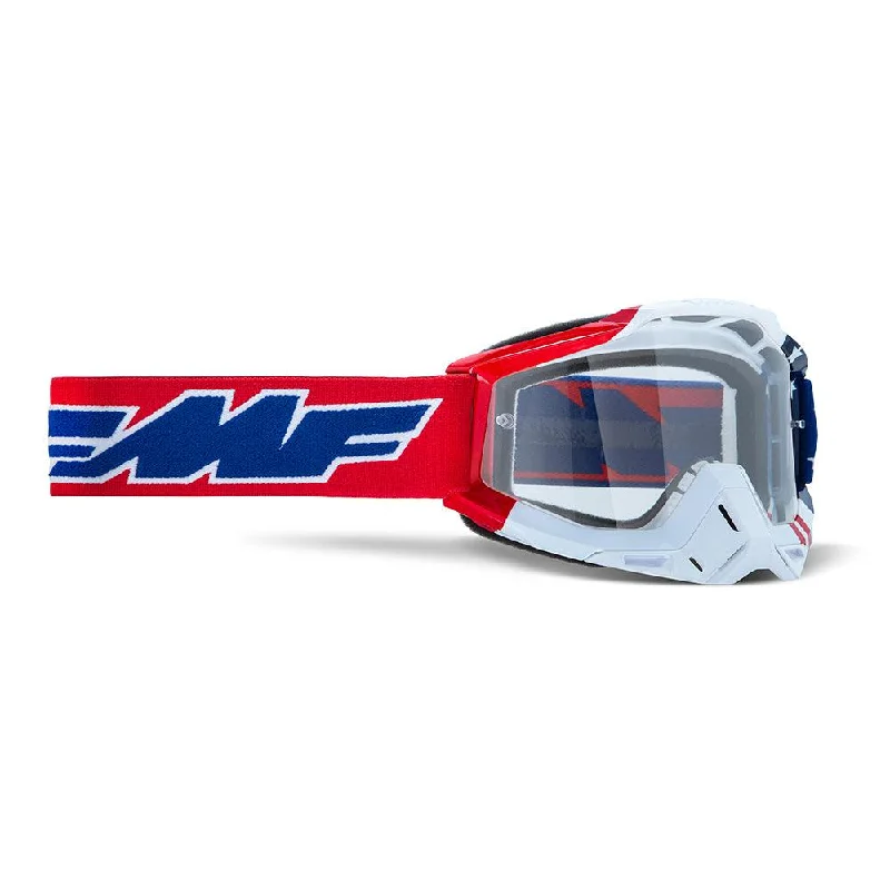 Cycling shade cap-FMF POWERBOMB GOGGLE - US OF A (CLEAR)