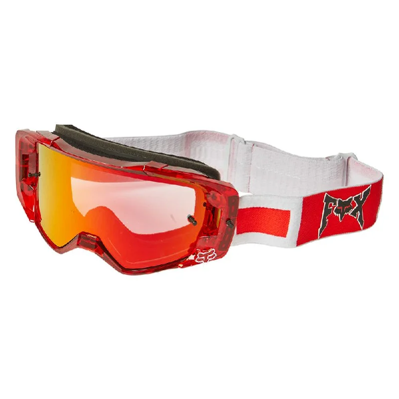 Cycling foot bands-FOX VUE CELZ LIMITED EDITION GOGGLE - SPARK RED/BLACK/WHITE