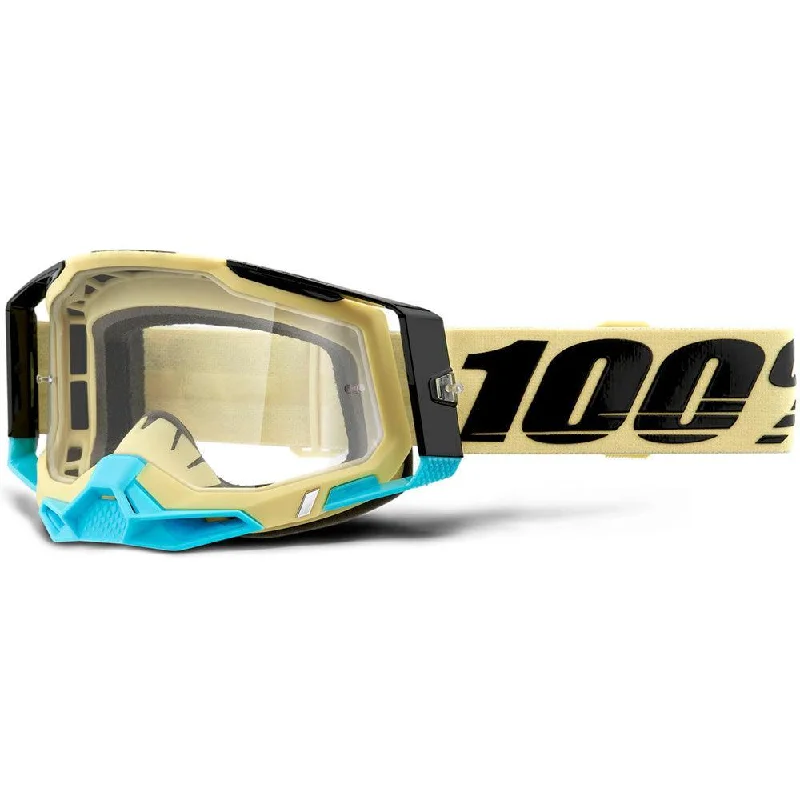 Cycling safe tape-100% RACECRAFT 2 GOGGLE - AIRBLAST (CLEAR)